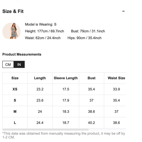 SHEIN Flounce Sleeve Ruffle Hem Smock Top - Picture 6 of 6